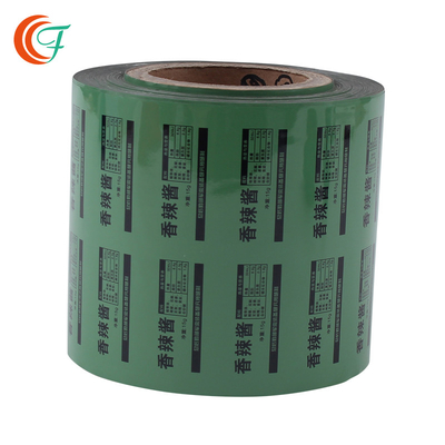 Plastikverpackungsfolie lamellierter HAUSTIER Aluminiumfilm des Pfeffer-Soßen-lamellierter Rollfilm-80mic