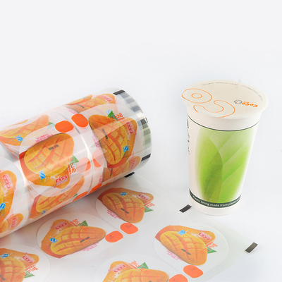 Becher Getränke Wärmeversiegelbare PET-Folien Warmversiegelungsgetränke Umweltfreundliche Verpackung
