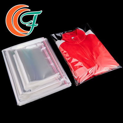 OPP LDPE-Plastiktüte, transparente Zellophan-Klebeverpackung