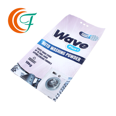 Feuchtigkeitsfeste Gravurdruckkunststoff Flexible Verpackungstüte Warmversiegelbare Waschmittelbeutel