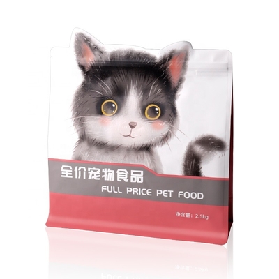 Überlegene Technologie Wiederverschließbarer Reißverschluss Flexible Verpackungstüte Feuchtigkeitsdicht für Katzen-Hundefutter