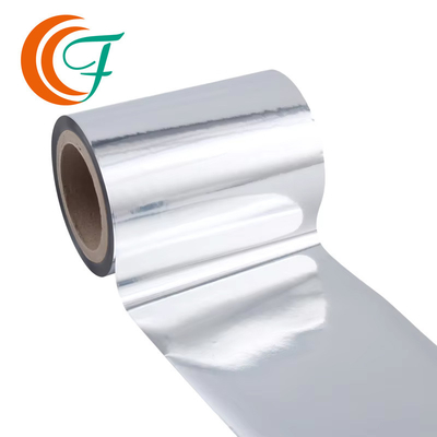 Custom Logo Aluminiumfolie Film Verpackung Lebensmittelqualität Metallisierte Verpackung Plastikrolle